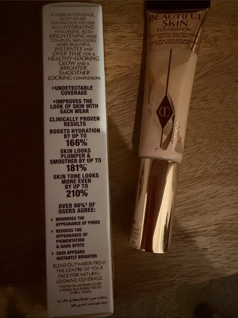 Charlotte Tilbury Beautiful Skin Foundation - 4 neutral